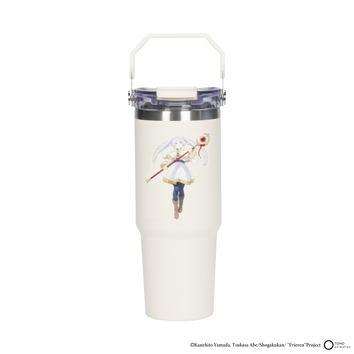 【限量預購】MSI Stainless Steel Tumbler with Handle - FRIEREN EDITION 《葬送的芙莉蓮》提把不銹鋼保溫杯 (預計6月底出貨）