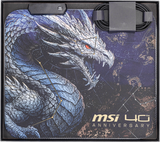 【限定活動贈品】MSI 40th Anniversary RGB Mouse Pad 微星四十周年RGB滑鼠墊