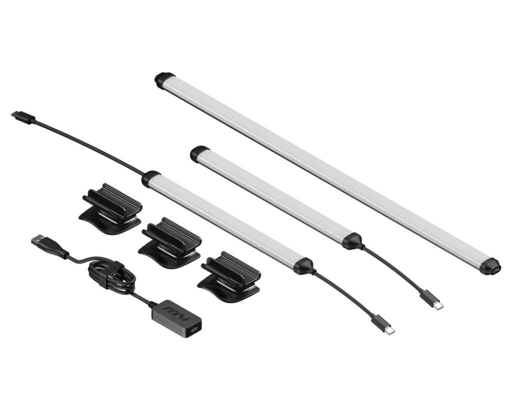 【2026熱銷推薦】MSI Chameleon Strip Light 微星沉浸式體驗燈條 (黑)