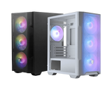 MAG FORGE M100R WHITE 電腦機殼 (鋼化玻璃/ HUB3+1ARGB風扇/ 白)