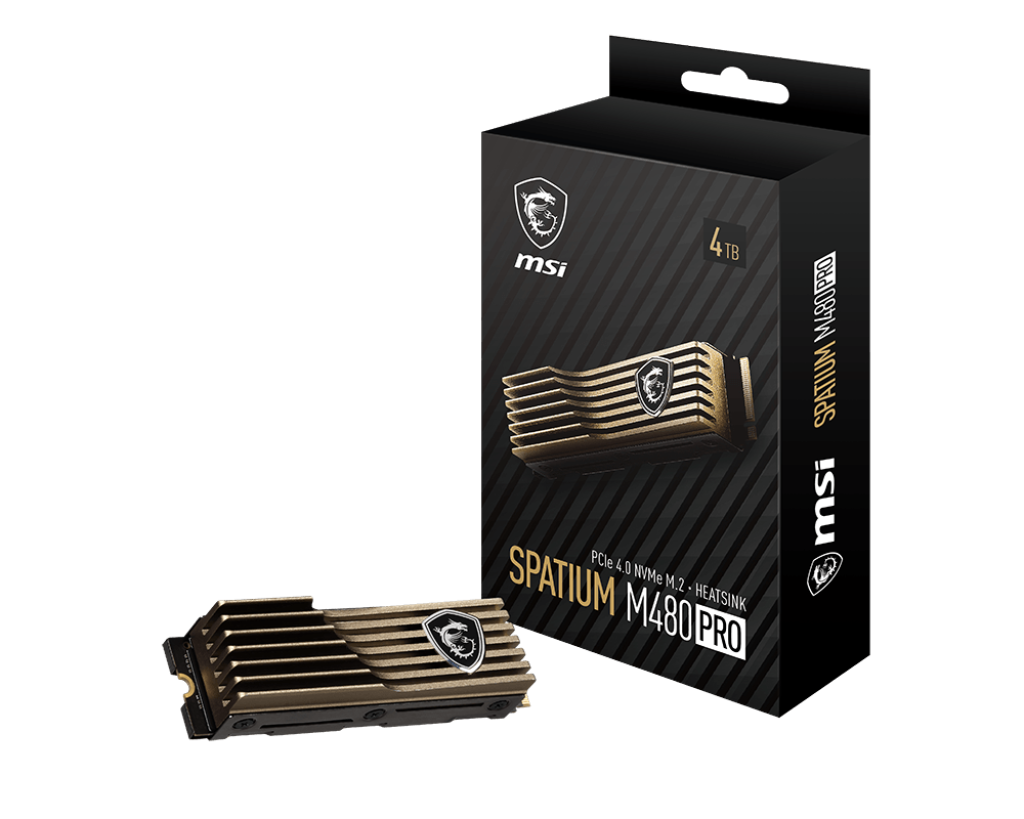 SPATIUM M480 PRO PCIe 4.0 NVMe M.2 1TB HS SSD固態硬碟