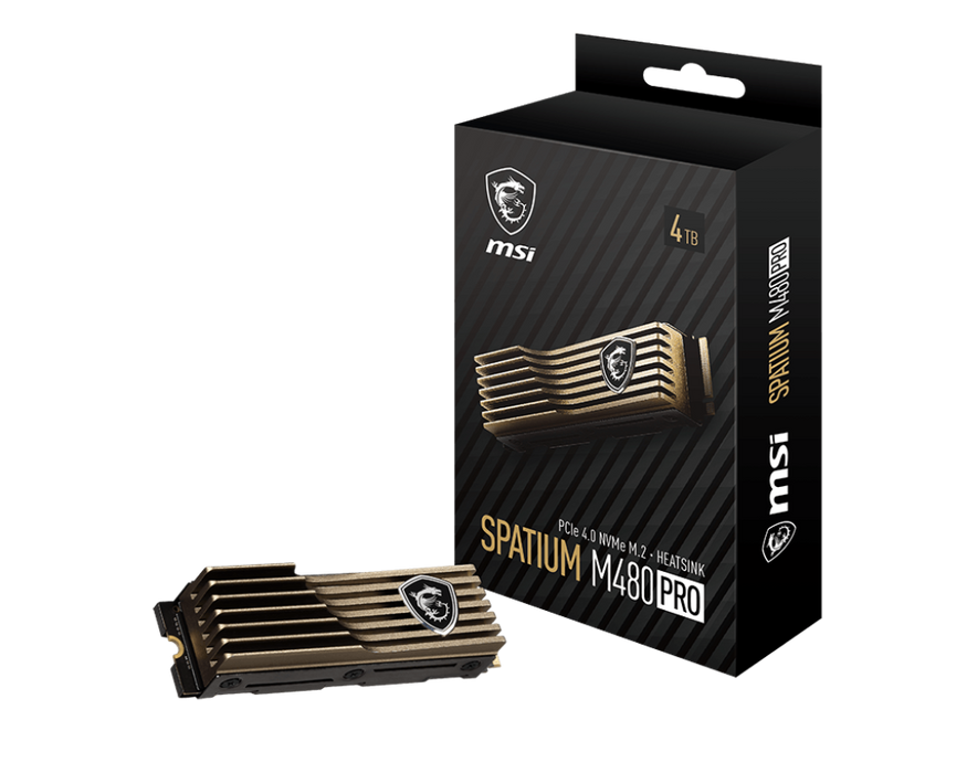 SPATIUM M480 PRO PCIe 4.0 NVMe M.2 1TB HS SSD固態硬碟