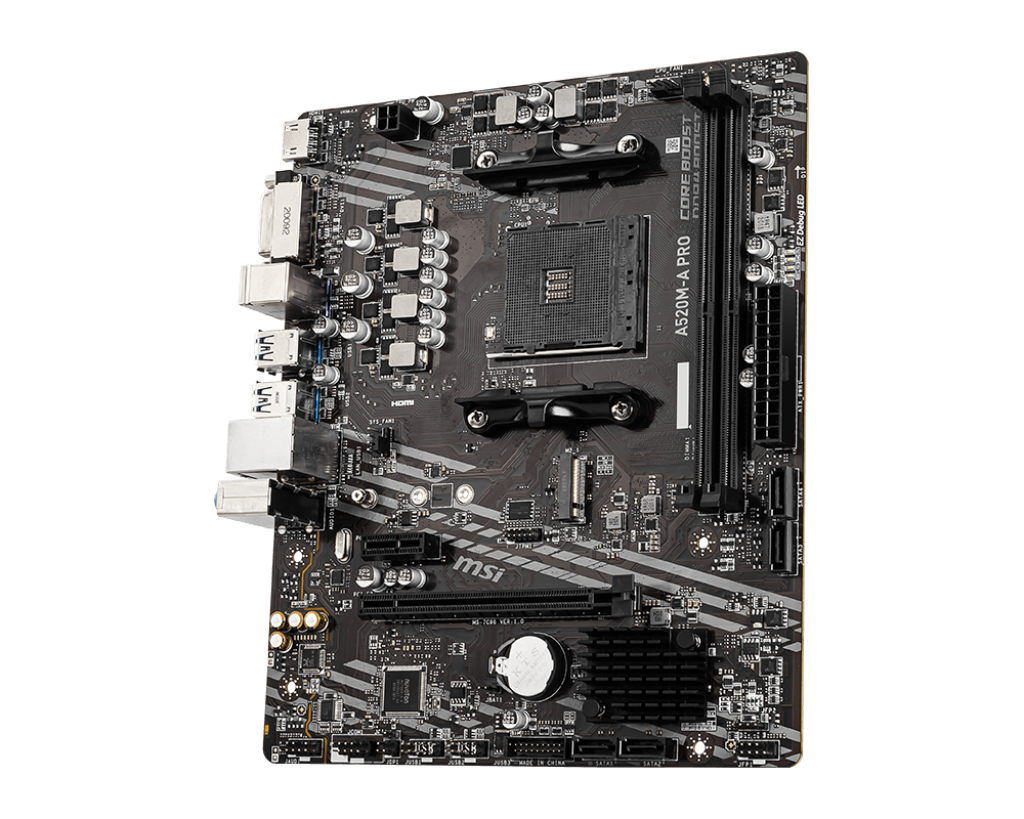 【EZDIY限定】MSI A520M-A PRO 微星主機板