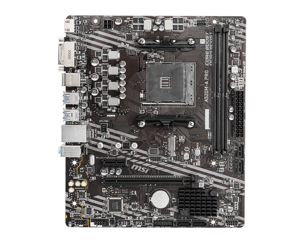 【EZDIY限定】MSI A520M-A PRO 微星主機板