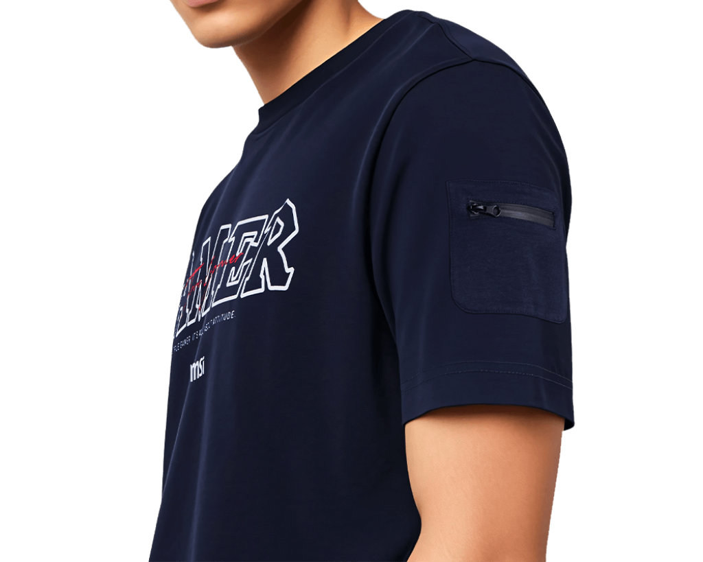 【新品上市】MSI Gamer Series Cooling T-shirt 微星玩家系列涼感T恤 (海軍藍)