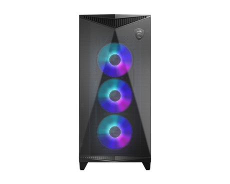 【福利品】MPG GUNGNIR 300R AIRFLOW 電腦機殼 (支援上方裝360水冷/ 內附顯卡支撐架/ 黑)