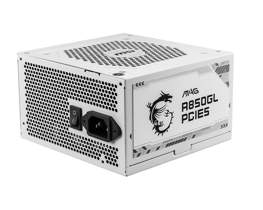 【會員限定優惠】MAG A850GL PCIE5 WHITE 電源供應器 (金牌 / 白)