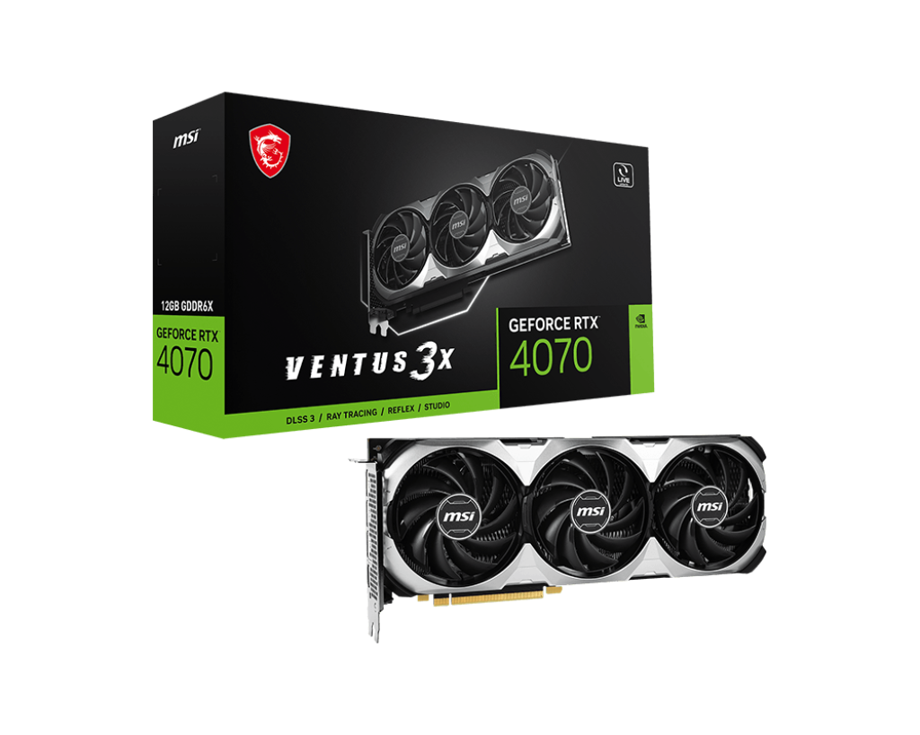 【降價】GeForce RTX 4070 VENTUS 3X 12G 微星顯卡