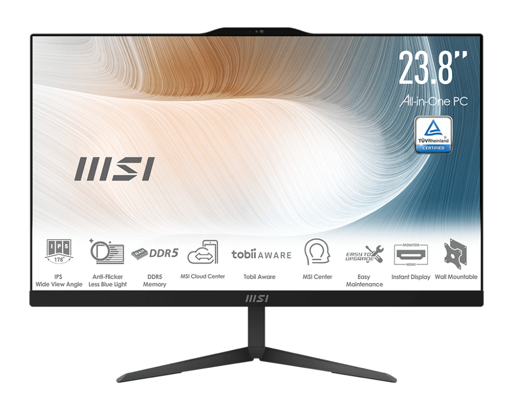 【2026熱銷推薦】Modern AM242 1M-1060TW 微星一體成型電腦