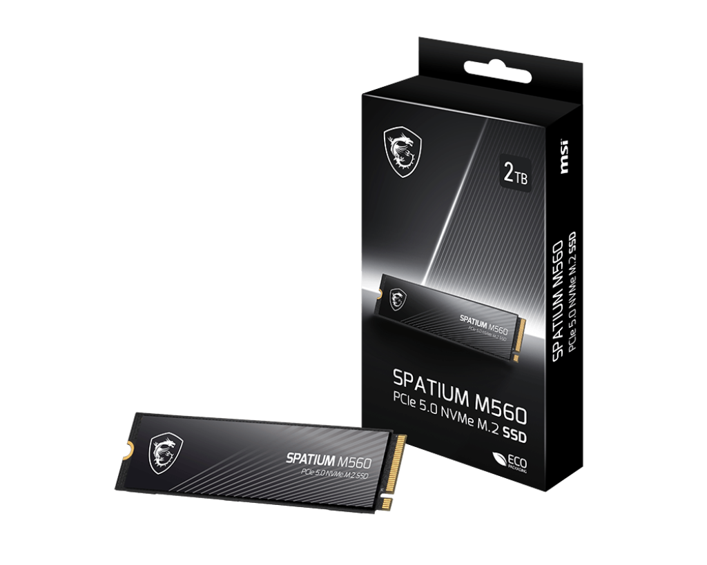 SPATIUM M560 PCIe 5.0 NVMe M.2 2TB SSD固態硬碟