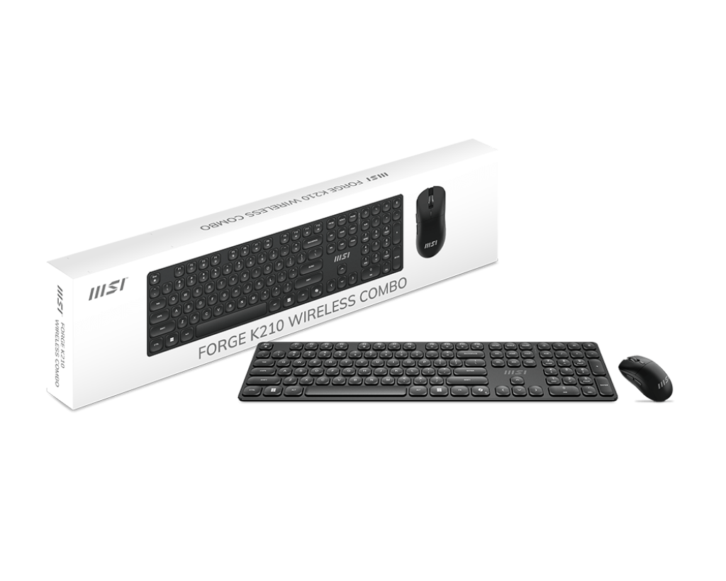 【新品上市】FORGE K210 W COMBO TC 無線鍵鼠組