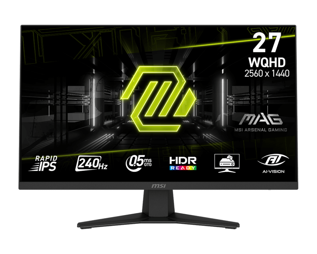 【2026熱銷推薦】MAG 274QF X24 電競顯示器 (27吋Rapid IPS/ 240Hz/ 0.5ms/ 護眼減藍光)