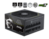 【新品】MSI MAG A1000PLS PCIE5 微星1000瓦電源供應器 (80 Plus 白金認證 / 先進顯卡保護技術)