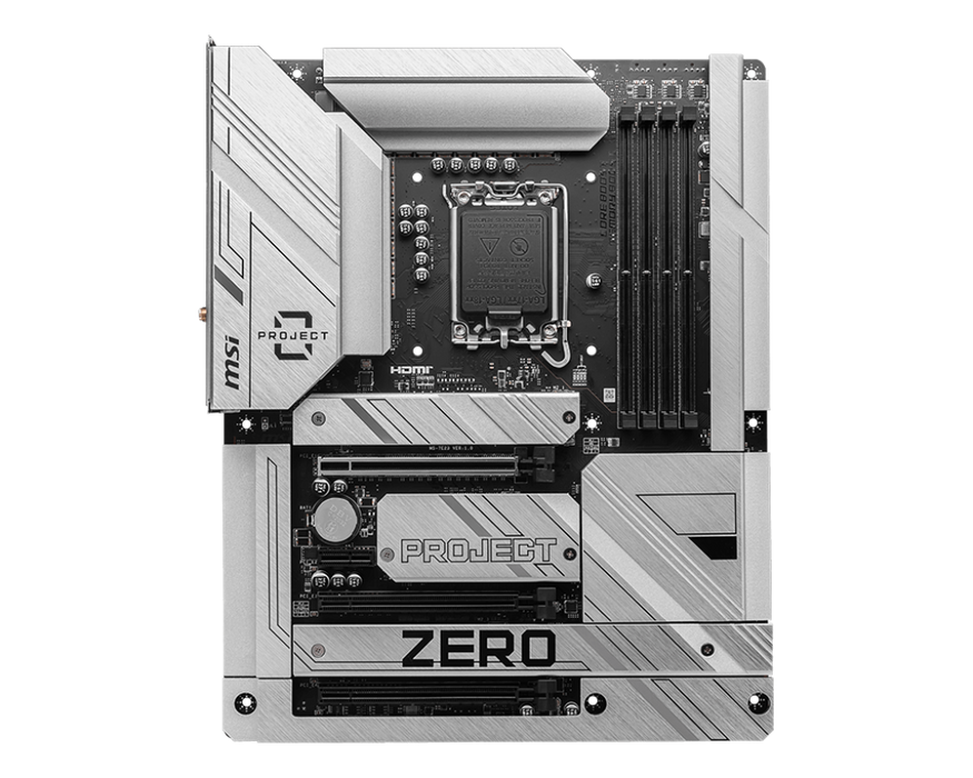 【獨家好禮送64G】Z790 PROJECT ZERO 微星主機板 (背插版-DDR5 / ATX / LGA1700)