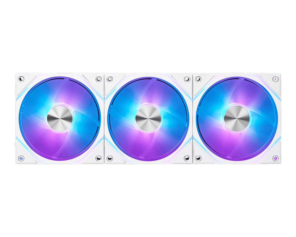 MPG EZ120 ARGB WHITE-3W 機殼散熱風扇(磁吸積木/ 白) – MSI Store