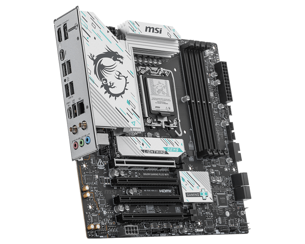 【EZDIY限定】MSI B860M GAMING PLUS WIFI 微星主機板