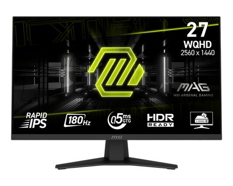 【限定商品組合】MSI GAMING SYS PACK 微星電競系統組合 (27吋WQHD+180Hz電競螢幕 x i7+RTX5060電競桌機)