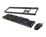 【新品上市】FORGE GK320 COMBO RED TC 電競鍵鼠組 (機械紅軸 / 12800DPI)