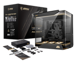 【新品預購】MSI MEG MAESTRO 900R 微星旗艦全景機殼 ( 360度全景設計 / 支援雙顯卡與垂直顯卡 / 4向旋轉主板托盤 )