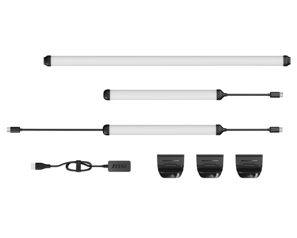 【2026熱銷推薦】MSI Chameleon Strip Light 微星沉浸式體驗燈條 (黑)