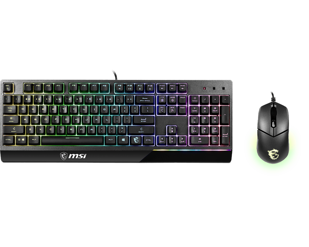 【2026熱銷推薦】MSI VIGOR GK30 COMBO TC 微星電競鍵鼠組 ( GK30 + GM11 / 黑 )