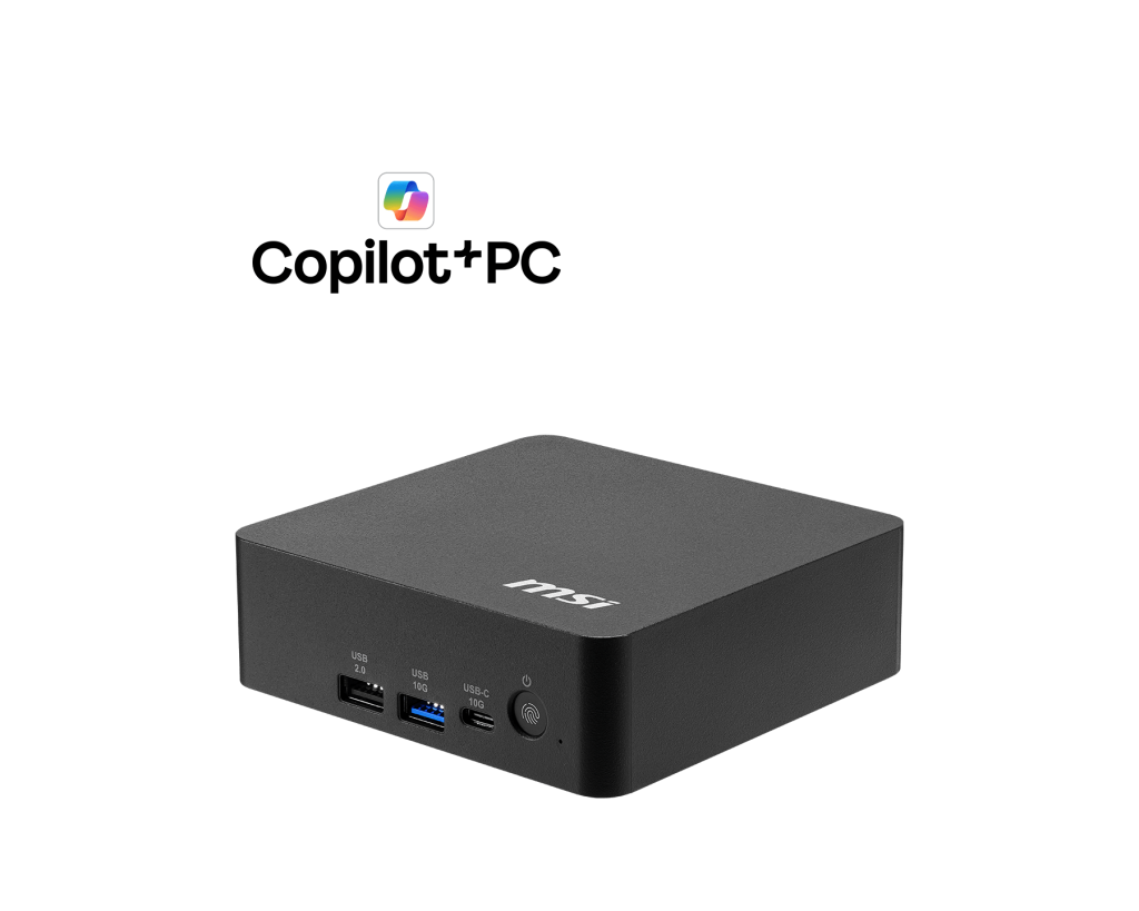 【會員限定優惠】MSI Cubi NUC AI+ 3MG-010TW 微星迷你電腦 (黑)