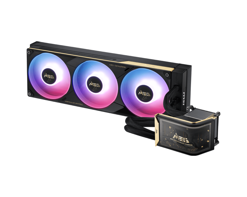 【新品】MSI MEG CORELIQUID E15 360 微星水冷風扇 (黑)