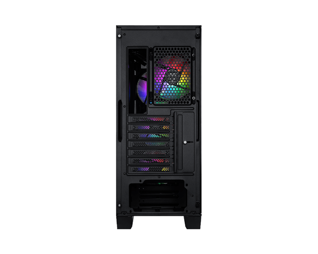 【福利品】MSI MAG FORGE 130A AIRFLOW 微星電腦機殼 (鋼化玻璃/ 3+1 Aoto RGB 風扇可關)