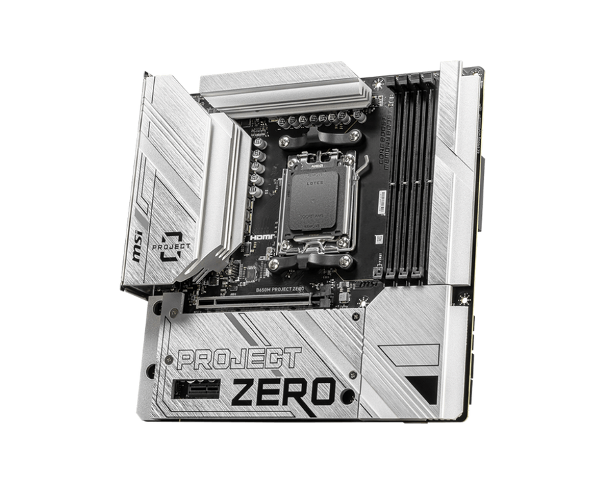 B650M PROJECT ZERO 微星主機板 (背插版-DDR5 / mATX)
