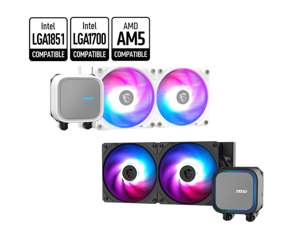 【開學送冰壩杯】MAG CORELIQUID A13 240 水冷風扇 (240mm/ 黑)