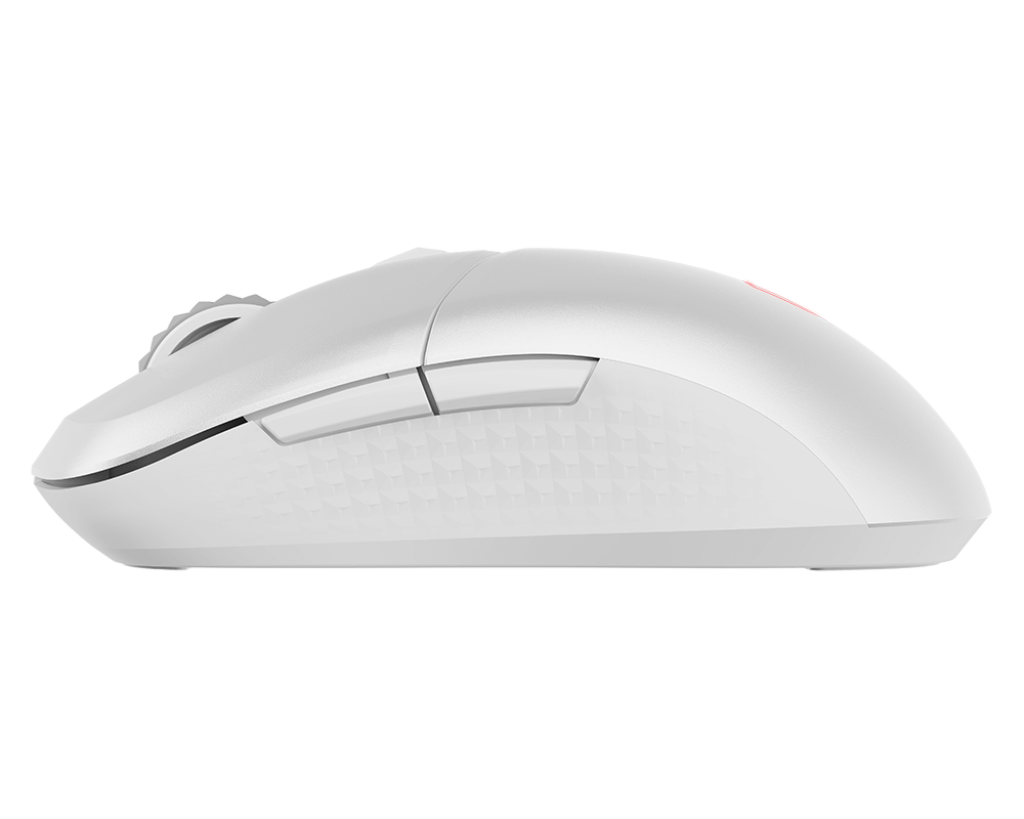 VERSA 300 WIRELESS WHITE 超輕量無線電競/商務滑鼠 (60克/ 三模連線/ MAX8000DPI/ 苓紋防滑側握/白)