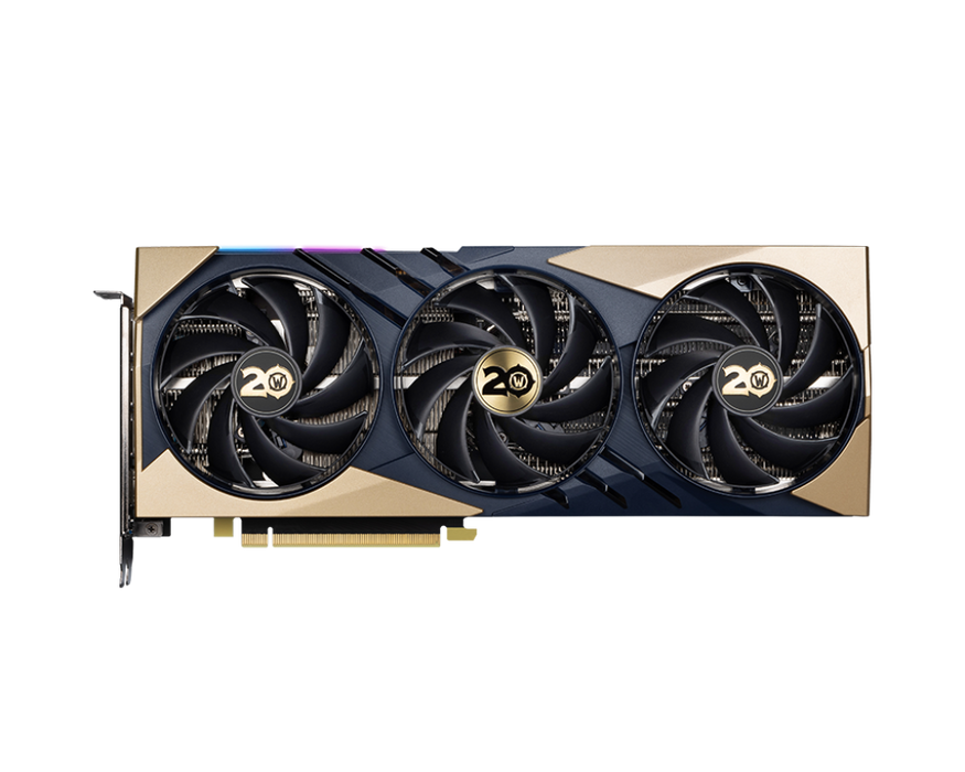 【活動限定】GeForce RTX 4070 SUPER 12G GAMING SLIM World of Warcraft EDITION 微星顯卡 (魔獸世界聯名款)