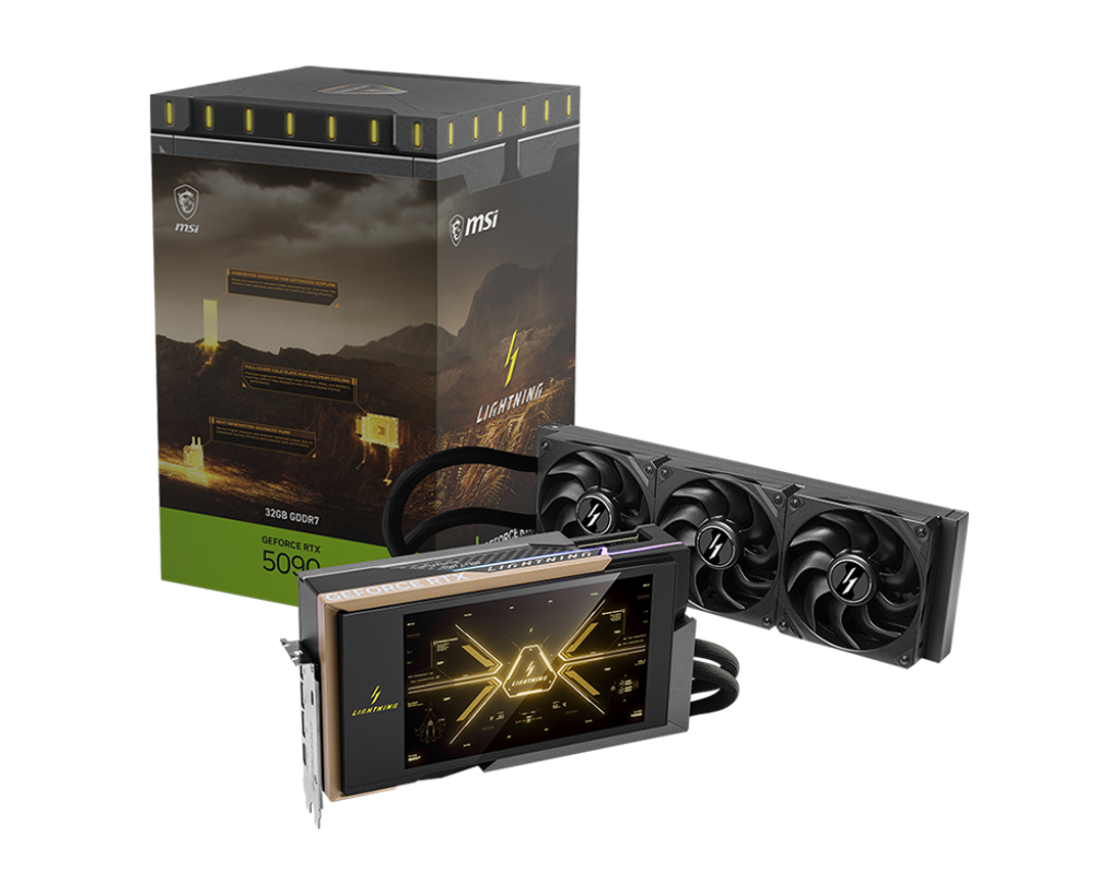 【新品】MSI GeForce RTX 5090 32G LIGHTNING Z 微星電競顯示卡