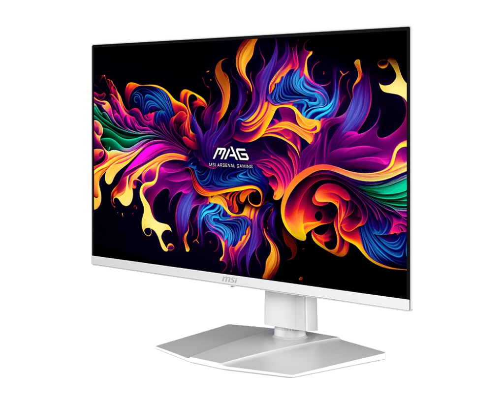 【2025熱銷推薦】MAG 272QPW QD-OLED X28 電競顯示器 (26.5吋OLED/ 量子點/ 280Hz/ 0.03ms/ PS5, XBOX無縫相容/ 白)