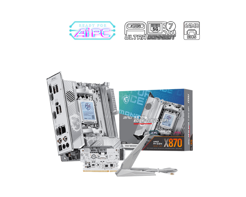 【新品】MSI MPG X870I EDGE TI EVO WIFI 微星主機板