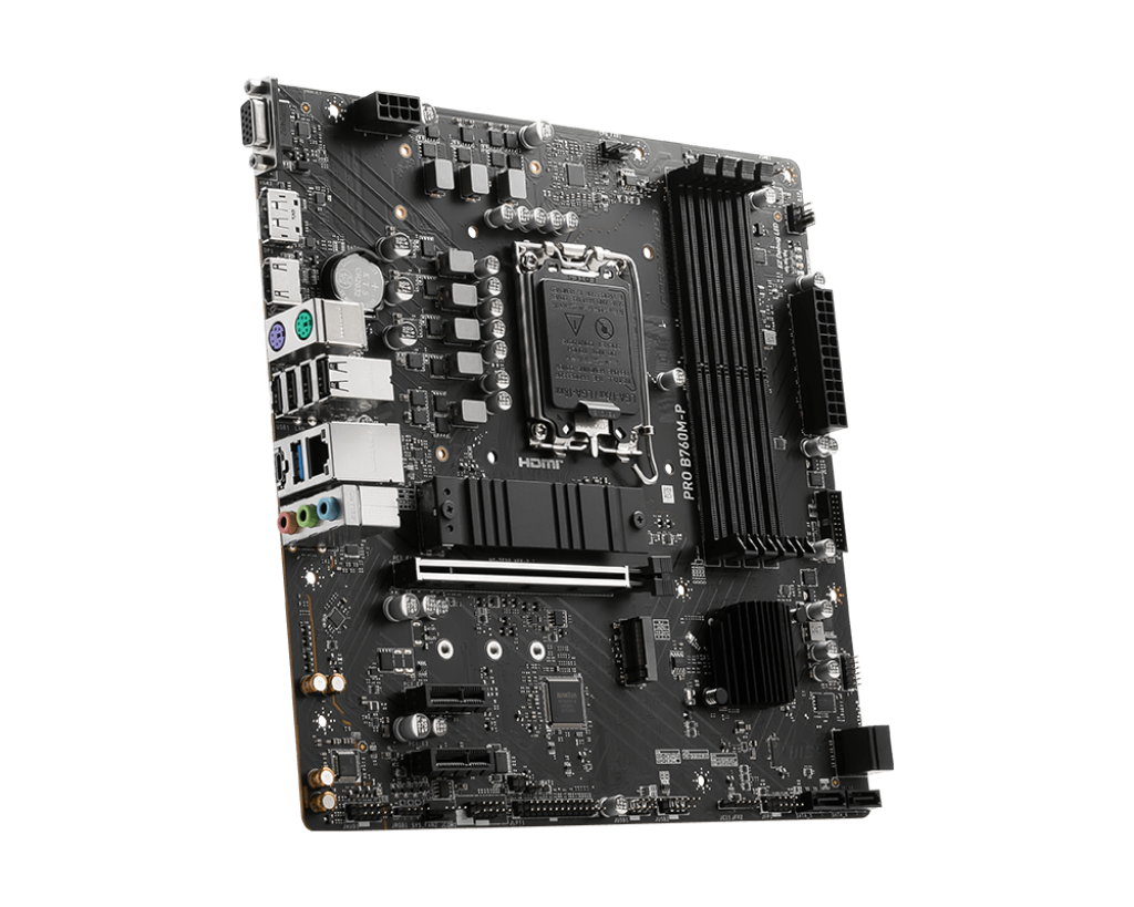 【最後出清】PRO B760M-P 微星專業主機板 (mATX / LGA1700 / DDR5)