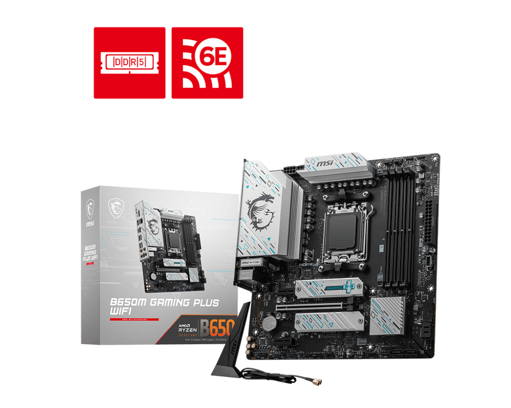 【2026熱銷推薦】MSI B650M GAMING PLUS WIFI 微星主機板 (支援 Ryzen 9/8/7000/ 強化供電設計/ Wi-Fi 6E/ 2.5G LAN)