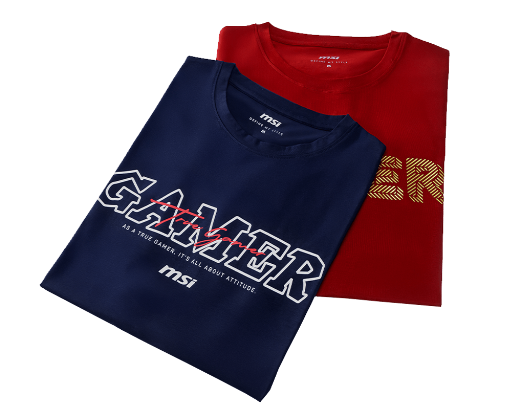 【新品上市】MSI Gamer Series Cooling T-shirt 微星玩家系列涼感T恤 (海軍藍)