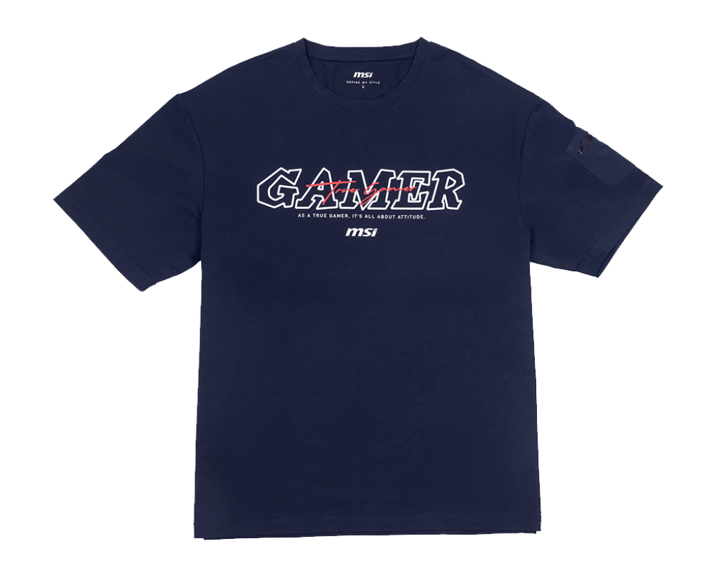 【新品上市】MSI Gamer Series Cooling T-shirt 微星玩家系列涼感T恤 (海軍藍)