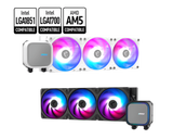 【DIY指定零件】MAG CORELIQUID A13 360 水冷風扇 (360mm/ LGA1700&1851/ AM5&AM4/ 白)