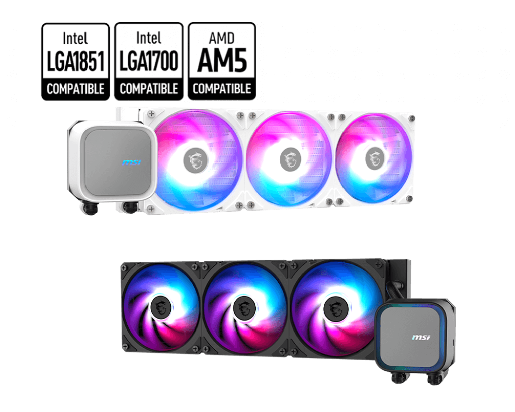 【DIY指定零件】MAG CORELIQUID A13 360 水冷風扇 (360mm/ LGA1700&1851/ AM5&AM4/ 白)