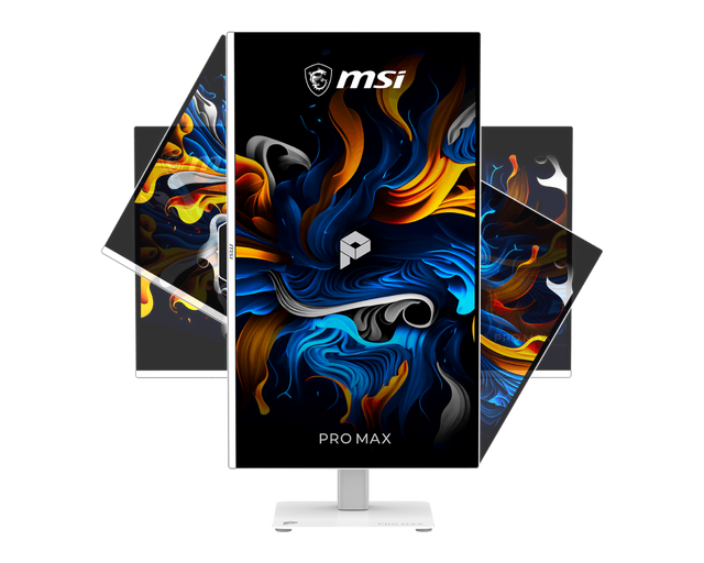 MSI PRO MAX 271UPXW12G 微星頂級4K旋轉美型顯示器