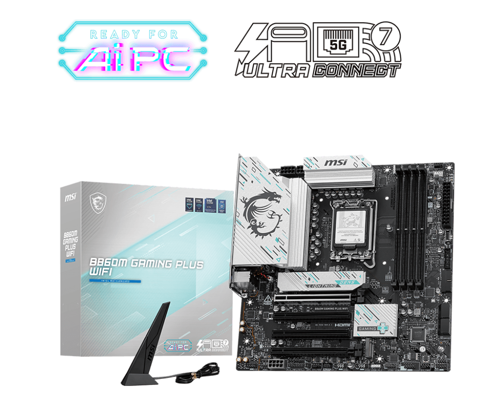 【EZDIY限定】MSI B860M GAMING PLUS WIFI 微星主機板
