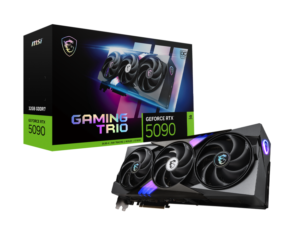 GeForce RTX 5090 32G GAMING TRIO OC 微星顯卡