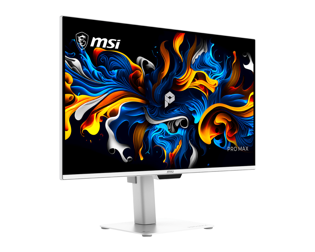 【新品】MSI PRO MAX 271UPXW12G 微星頂級4K旋轉美型顯示器 ( IPS / HDR TB400 / M-Mate App / 白 )