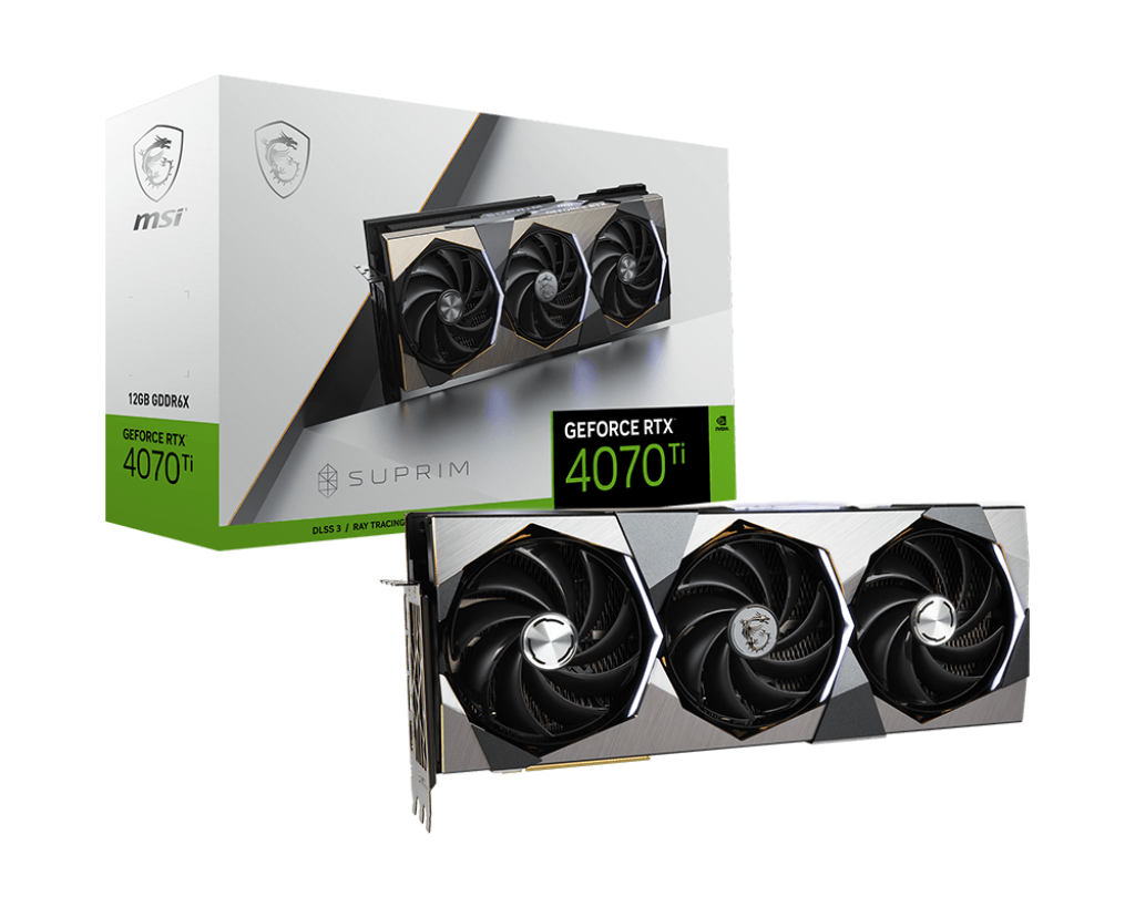 【降價】GeForce RTX 4070 Ti SUPRIM X 12G 顯卡