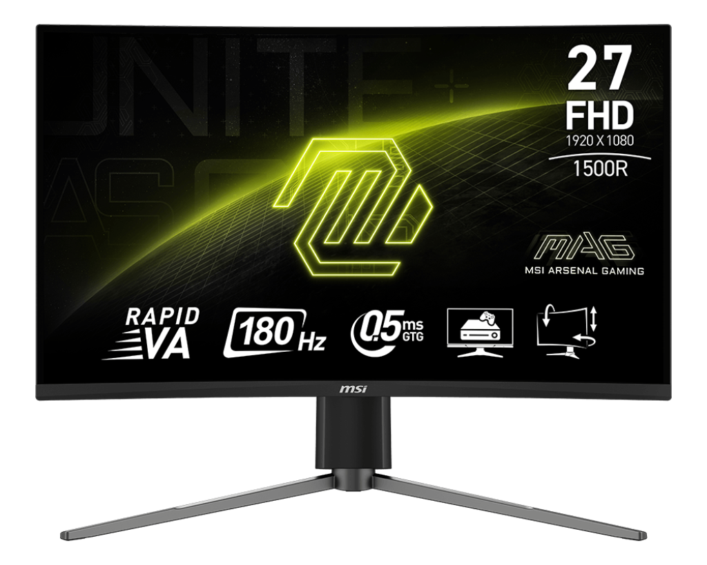 MSI OPTIX G27C5 湾曲ゲーミングモニター/27インチ/フルHD MSI OPTIX G27C5 湾曲ゲーミングモニター/27インチ/フルHD