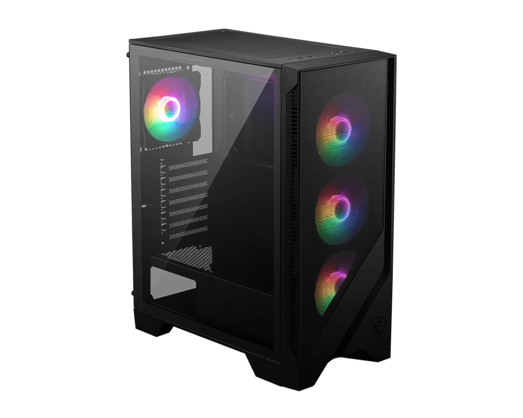 【EZDIY限定】MSI MAG FORGE 120A AIRFLOW 微星電腦機殼 (鋼化玻璃/ 3+3 Aoto RGB 風扇可關)