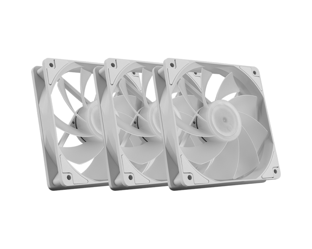 【2026熱銷推薦】MSI MAG F120 ARGB WHITE-3RW 微星機殼散熱風扇 ( 3科/組 / 白 )