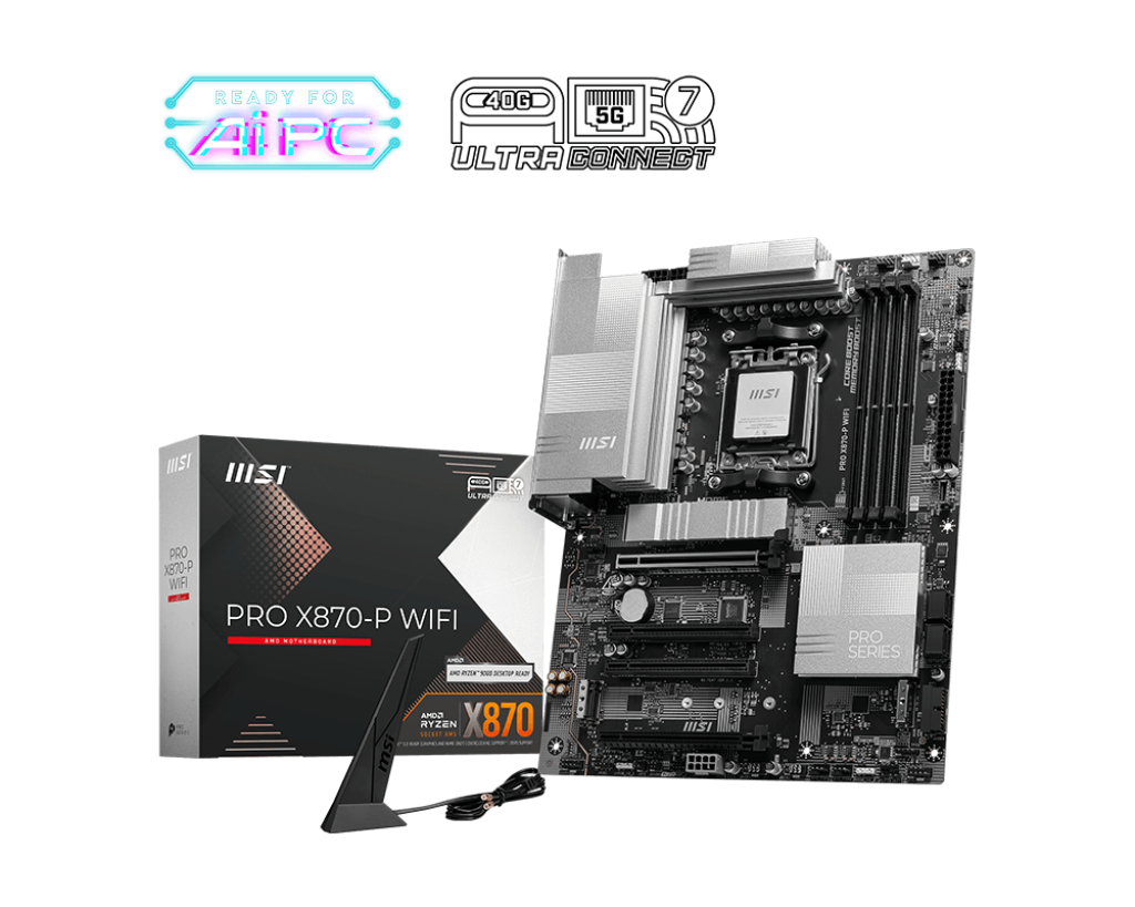 【新品上市】PRO X870-P WIFI 微星主機板 (ATX / DDR5)